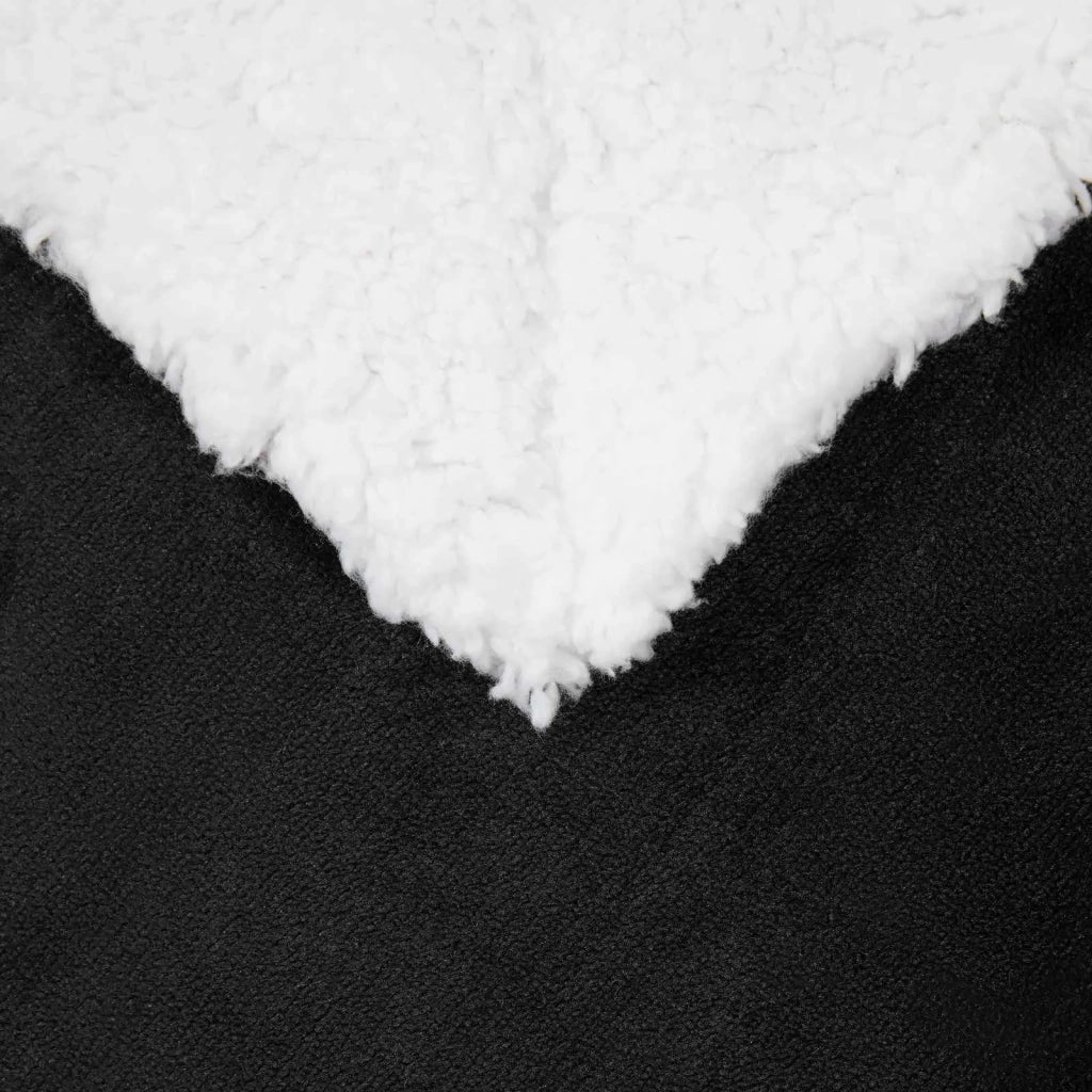 Coperta Nero 240 x 270 cm Panno