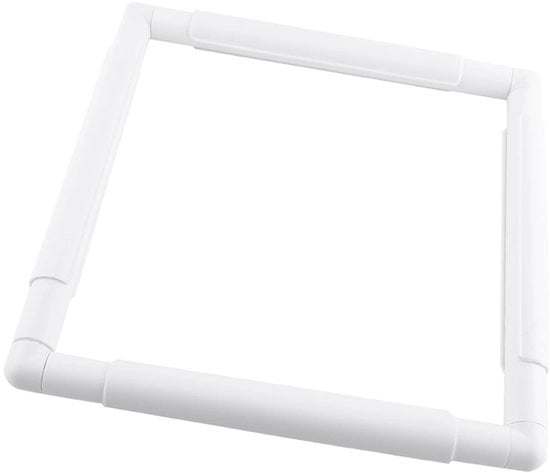 Framo bordo rettangolare in plastica - telaio per merletto - nastro di allungamento - 27,9 x 27,9 cm - alta qualità - telaio per merletto