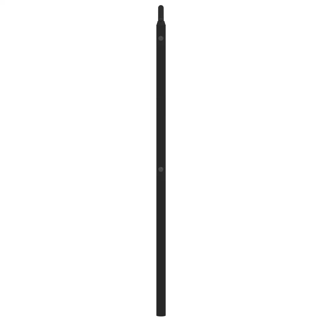 Testiera di Ricambio in Metallo Nero 200 cm 373827