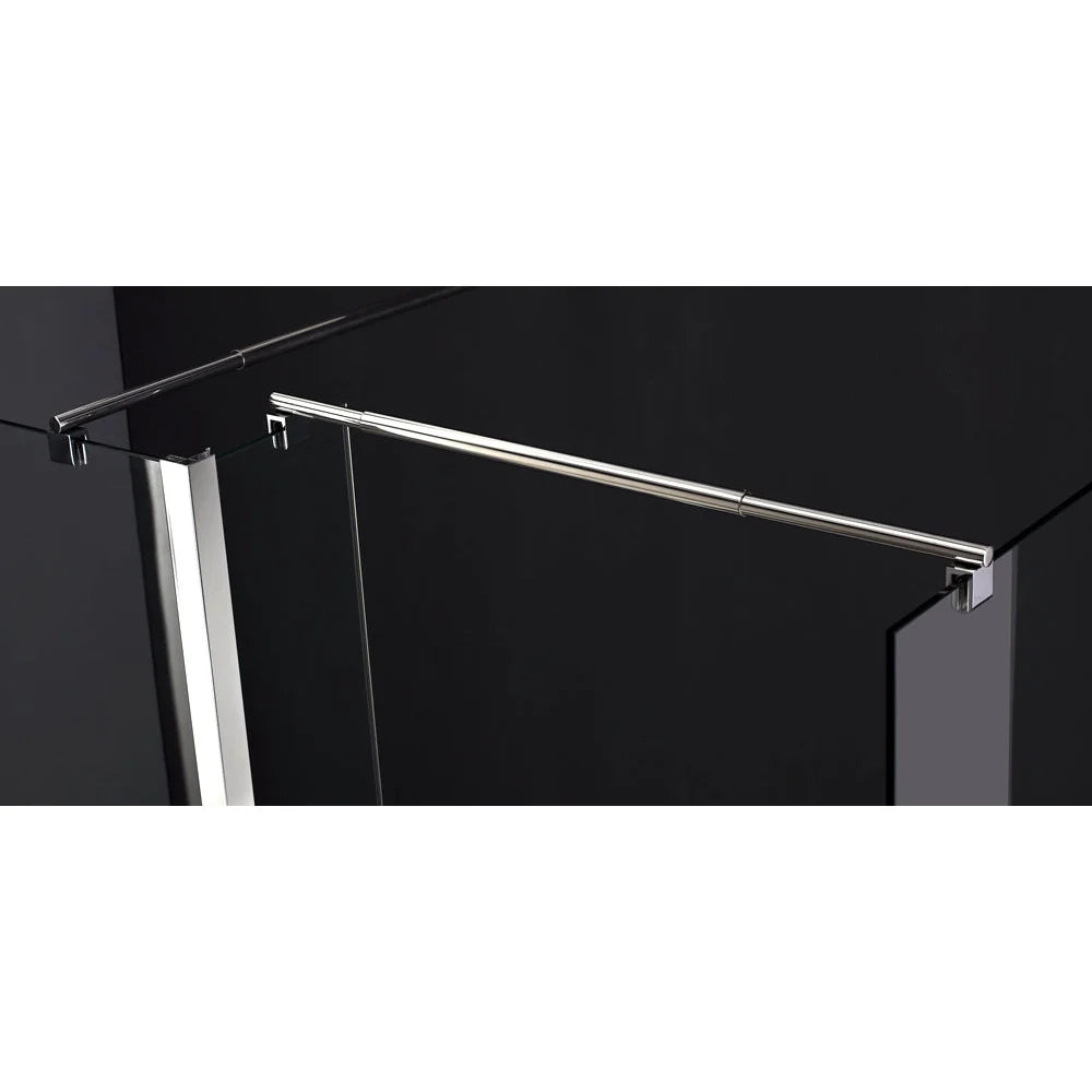 Parete doccia fissa Screen 8 mm 70 cm (66,5-68,0 cm) rame, vetro trasparente