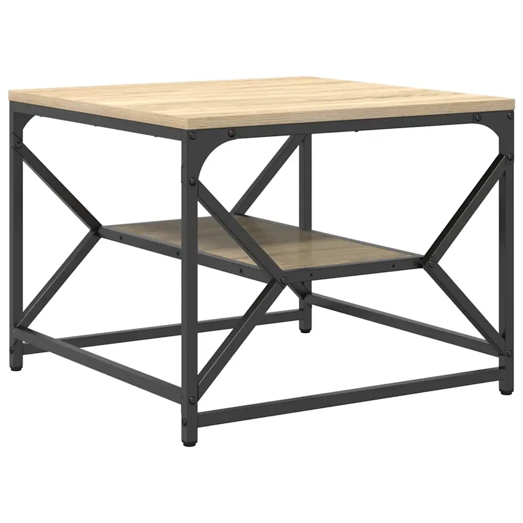 Tavolino da salotto Rovere Sonoma 51 x 50 x 40 cm 868226