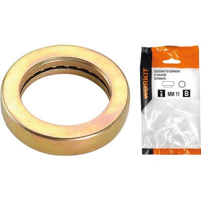 CUSCINETTO CERNIERA A SALDARE OTTONATO SELF WORKIT - F.MM 12 CF=PZ 2- 2 confezioni