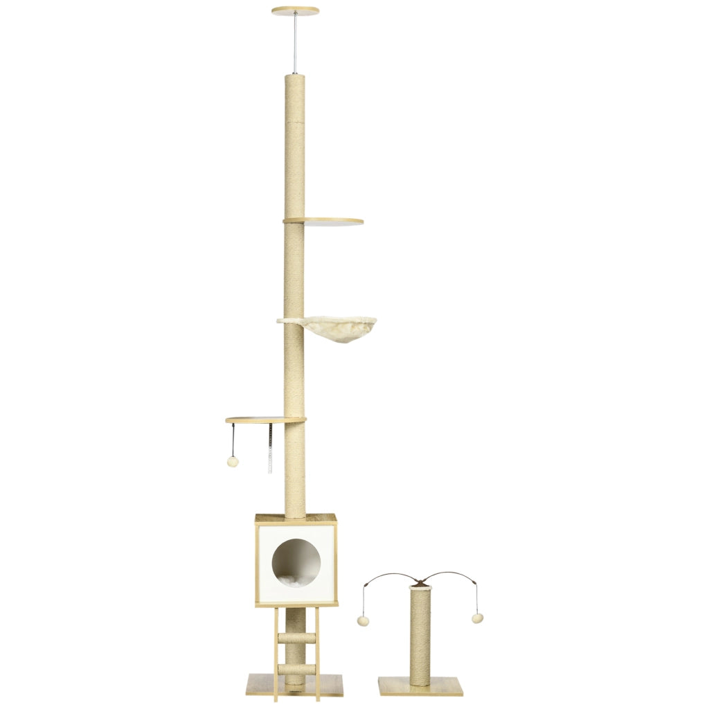 Albero per gatti ¨C Minimal ¨C Beige