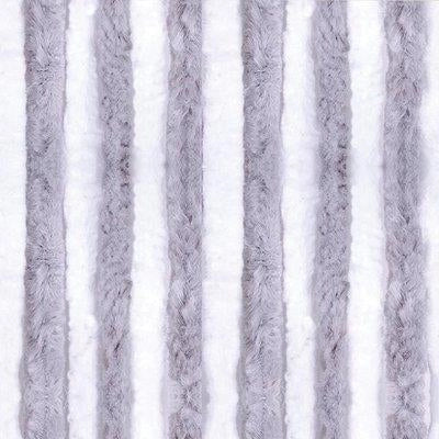 TENDINA PRONTA CINIGLIA  BIANCO/GRIGIO D.MM 42 CM 125 H.CM 230