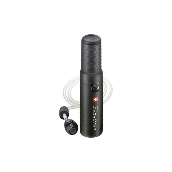 KATADYN 8017685 Combi Filtro Acqua con Filtrazione in Ceramica 0.2 micron e Carbone Attivo Flusso 1 L-min colore Nero