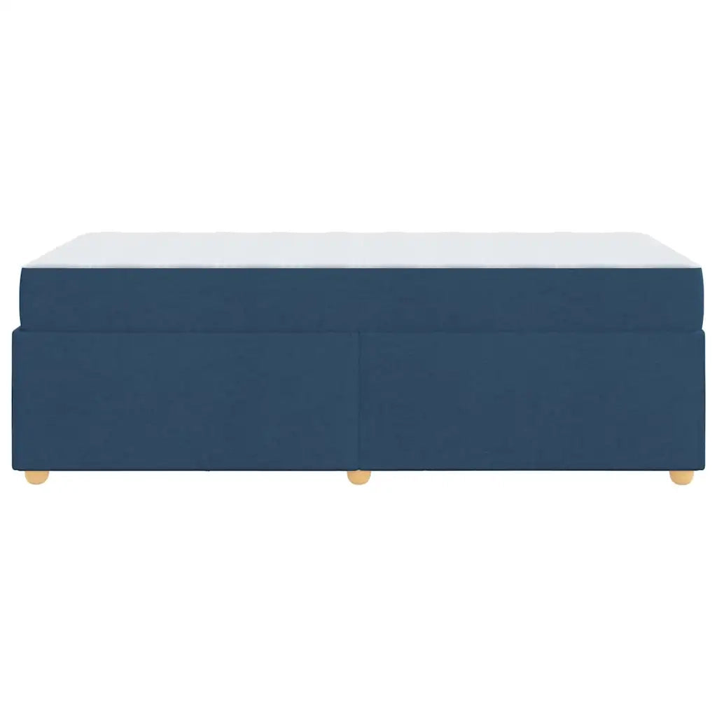 Struttura del letto con materasso Blu 80 x 200 cm Tessuto 3399320