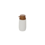Dispenser sapone bianco linea London in plastica PS e ABS design moderno Feridras