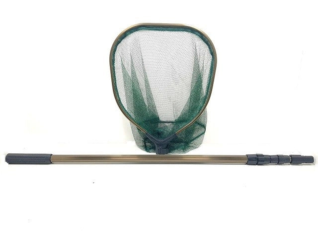 Pond Fishnet cm45x40 - retino per laghetto con manico telescopicoda 100 a 240cm  in alluminio