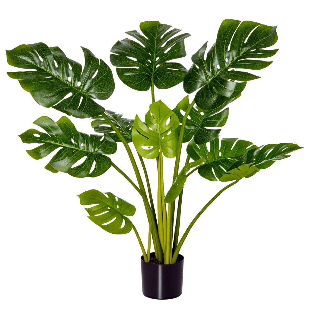 Pianta artificiale Monstera in vaso ¨C Minimal ¨C 110 cm