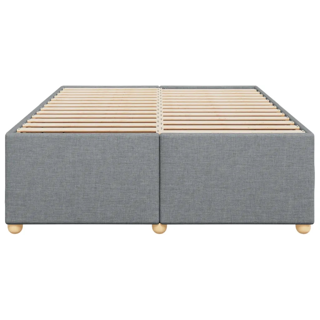 Giroletto senza Materasso Grigio Chiaro 140x190 cm Tessuto 3284729