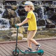 Monopattino elettrico per bambini 14 km/h in ferro e plastica verde, Bluetooth, da 6 anni