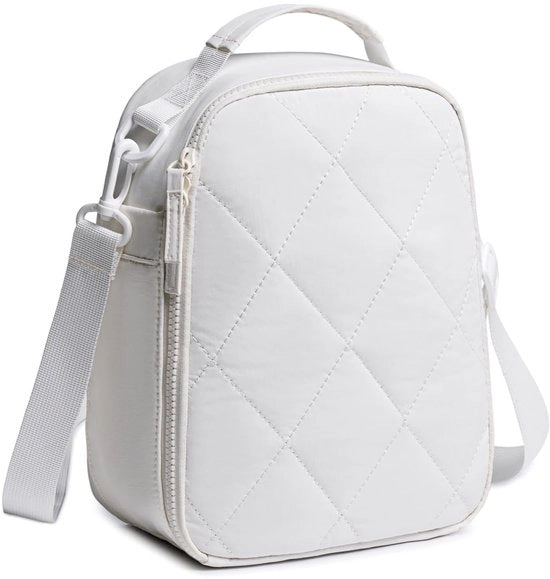 Lunchbox per donne Isolata borsa per pranzo Borsa per pranzo imbottita e graziosa Borse per pranzo piccole con cinturino per spalla per lavoro Pic nic Viaggi Ufficio, regalo per donne