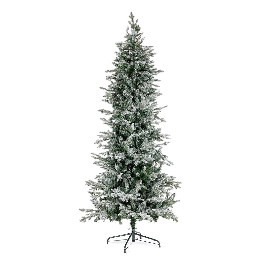Albero di Natale Innevato Slim Stretto Cooper Bizzotto Formato: 240 cm