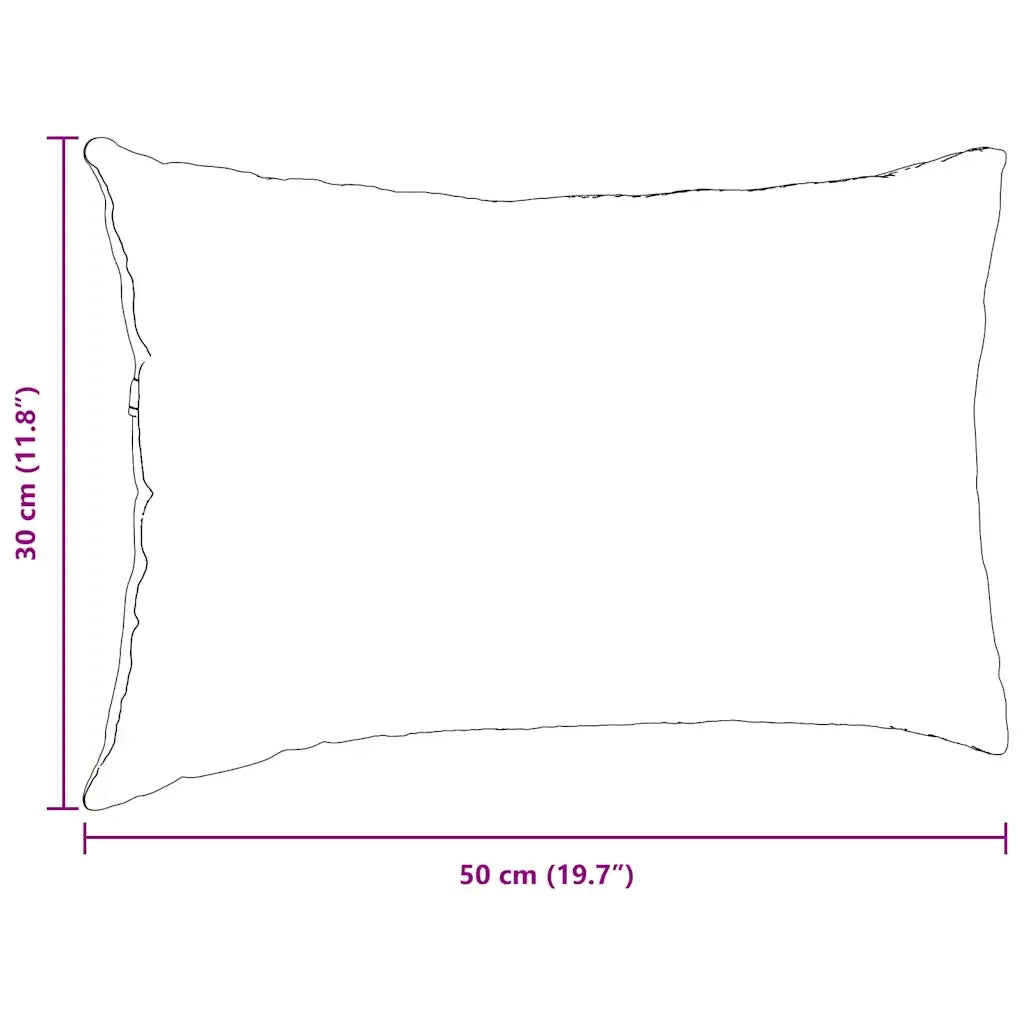 Cuscini da Divano 2 pcs Talpa 50 x 30 cm Tessuto 42013616