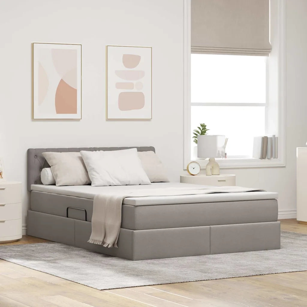 Letto con contenitore e materasso Talpa 140 x 200 cm 3370578