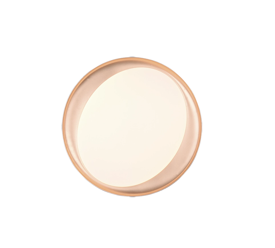 Plafoniera LED, plastica, nero, 48,5x7x48,5 cm, Zeta