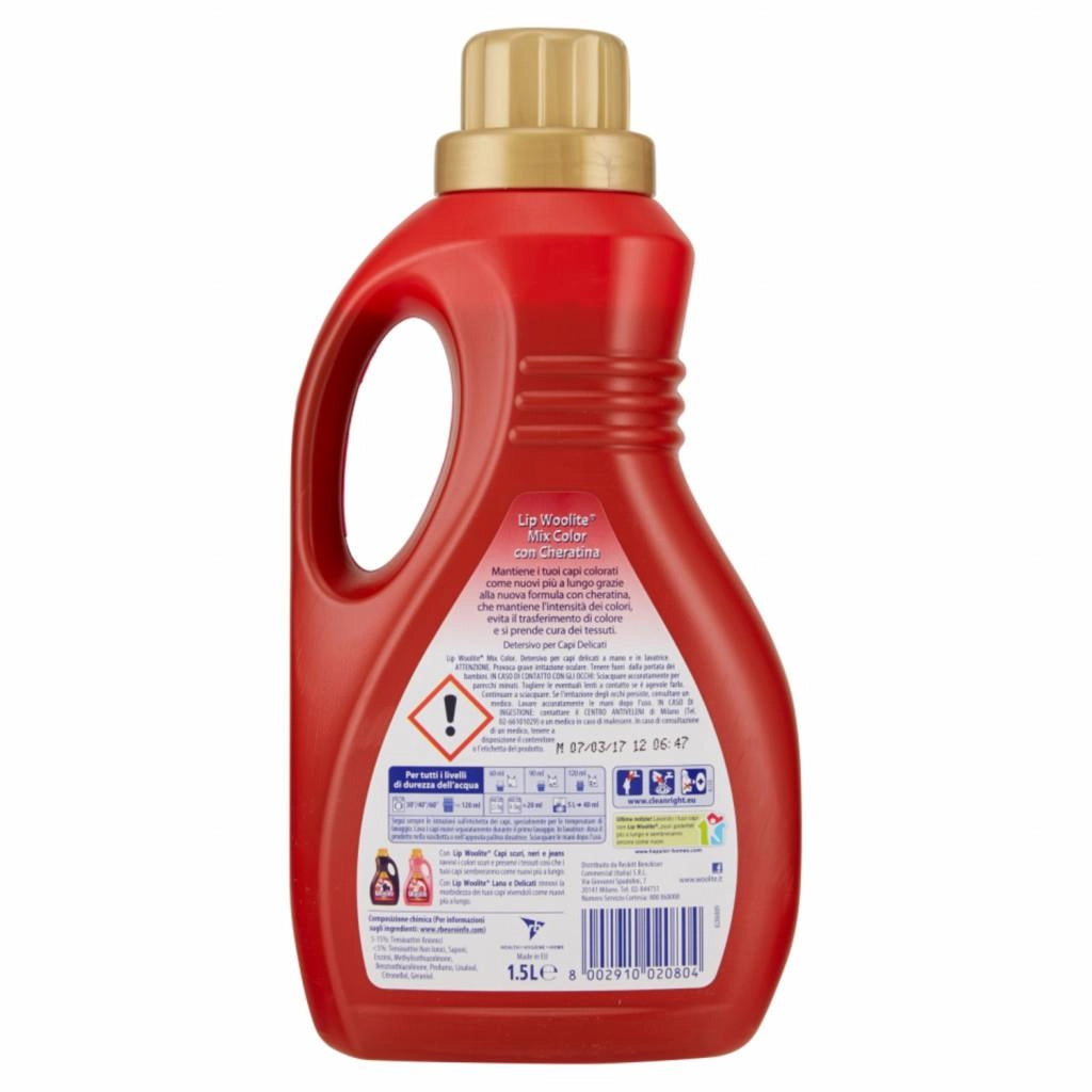 LIP WOOLITE LIQUIDO 25 LAVAGGI 1,5LT. MIXCOLOR