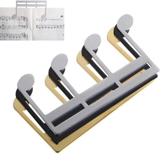 Clip per standard per musica - Multifunzionale e Pratico - 5 pezzi