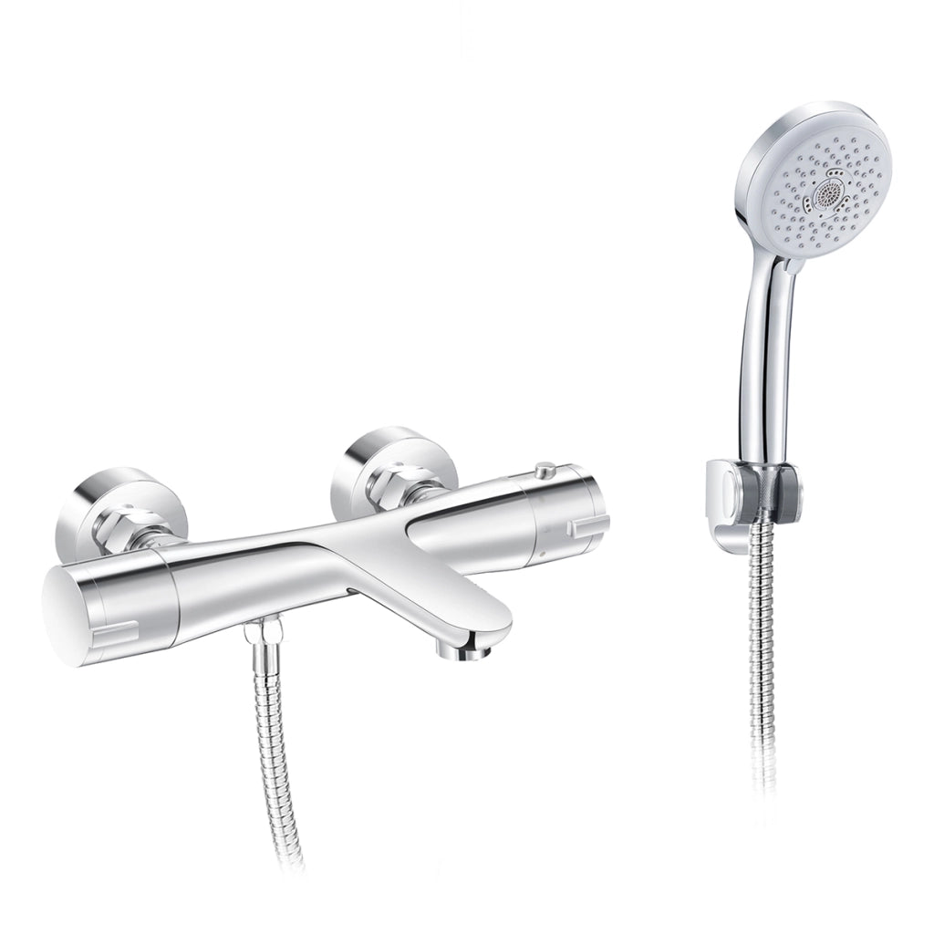 MISCELATORE TERMOSTATICO VASCA ESTERNO MOD. JANE- Cromo- DH- pezzi 1