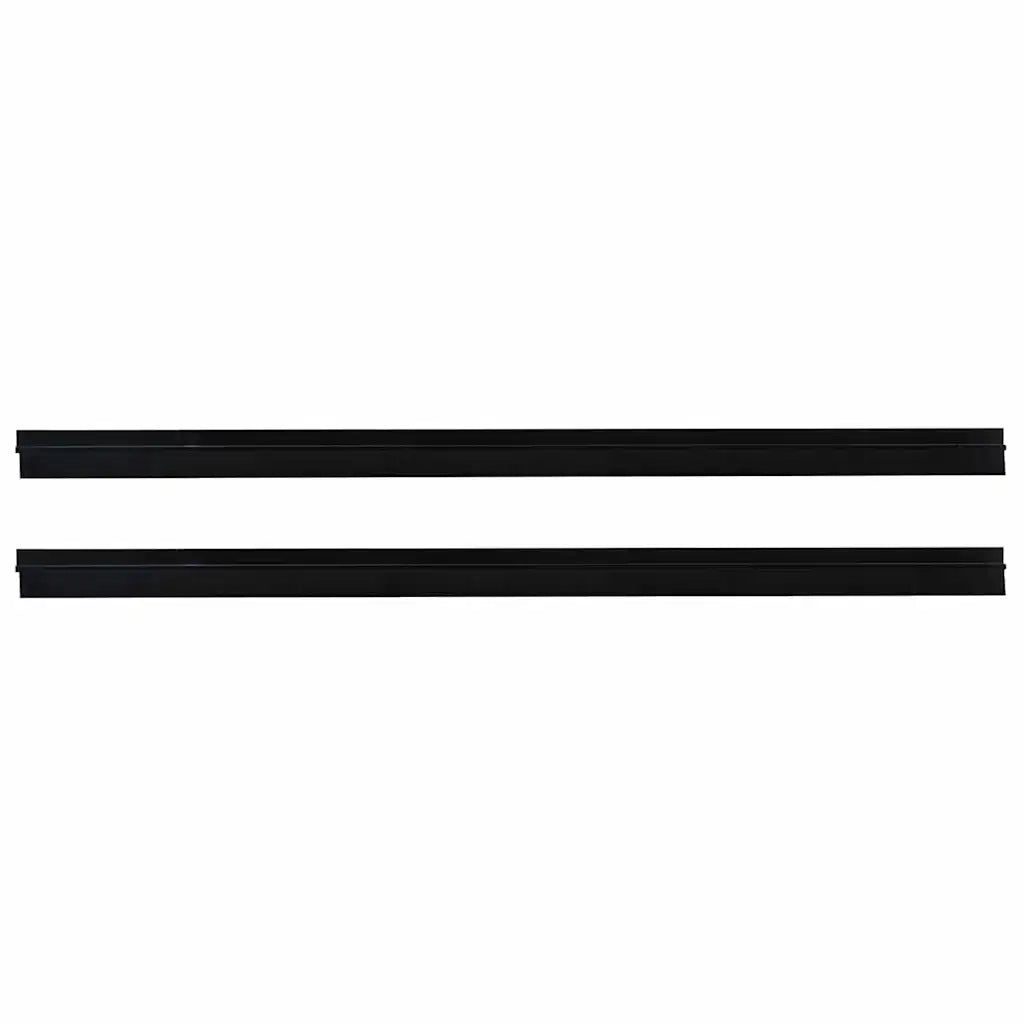 Spazzole per porte autoadesive 2 pz Nero 100 cm CFW4670488