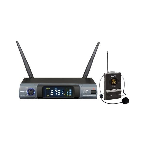 Kit microfono karma set 8300lav black - 8015439383008
