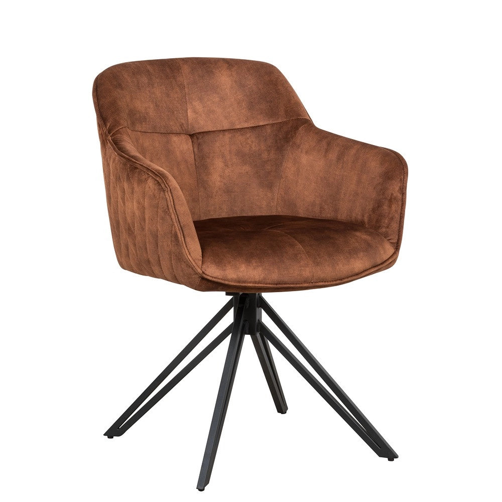 Sedia SHERLOCK (marrone rame)