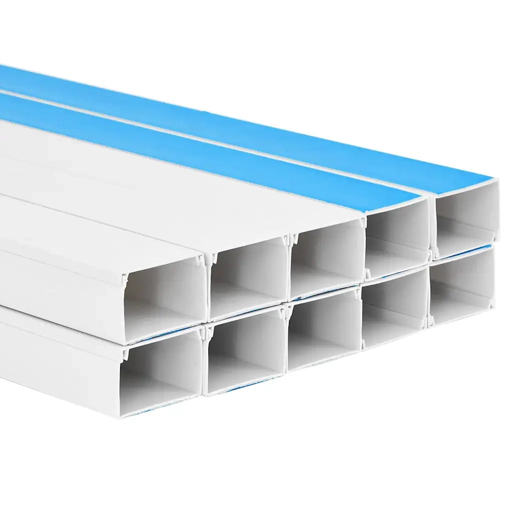 Canalina per Cavi Autoadesiva 100x60 mm 10 m in PVC CFW9967565