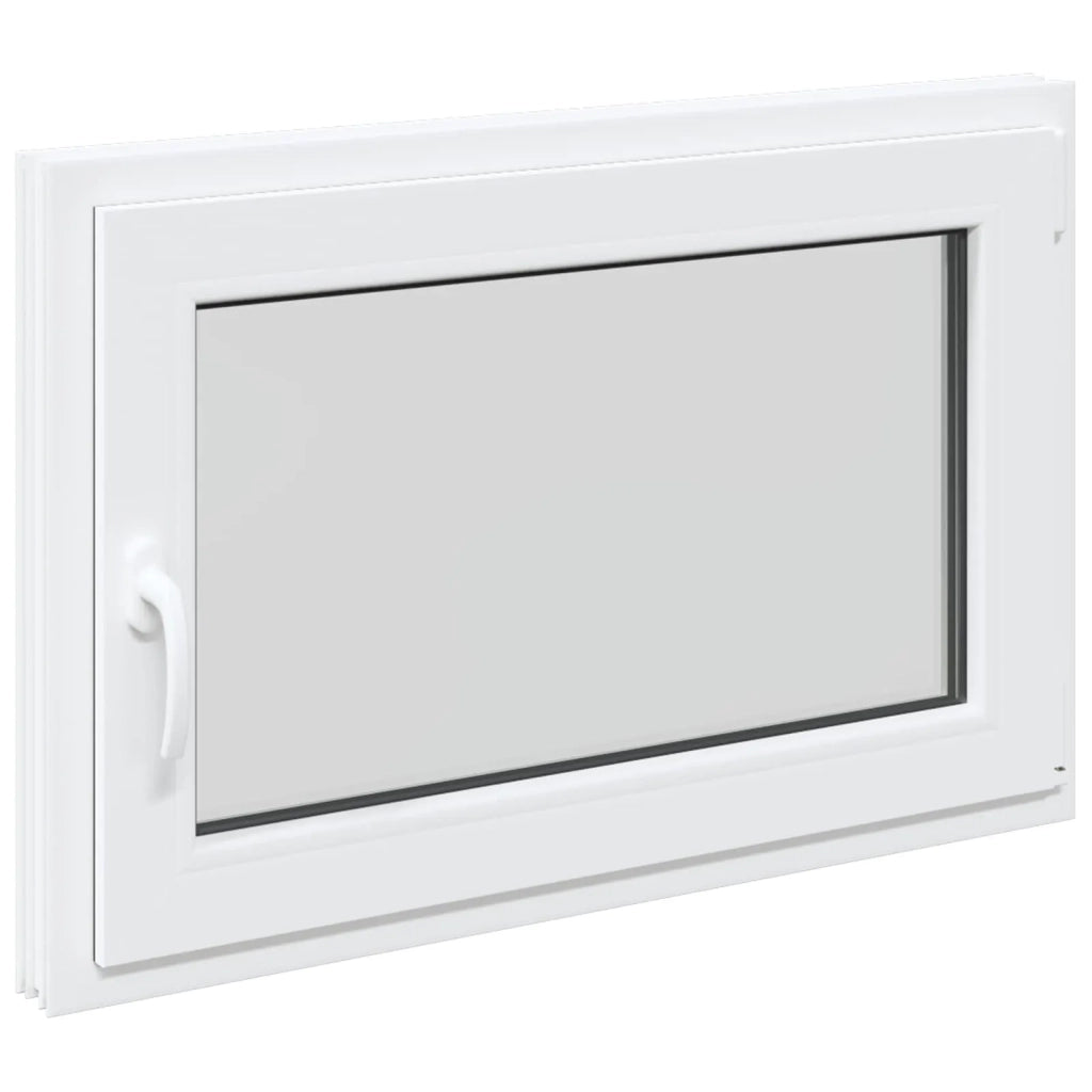 Finestra per Soffitta RISOR Bianco 90 x 60 cm PVC e Vetro 42047204