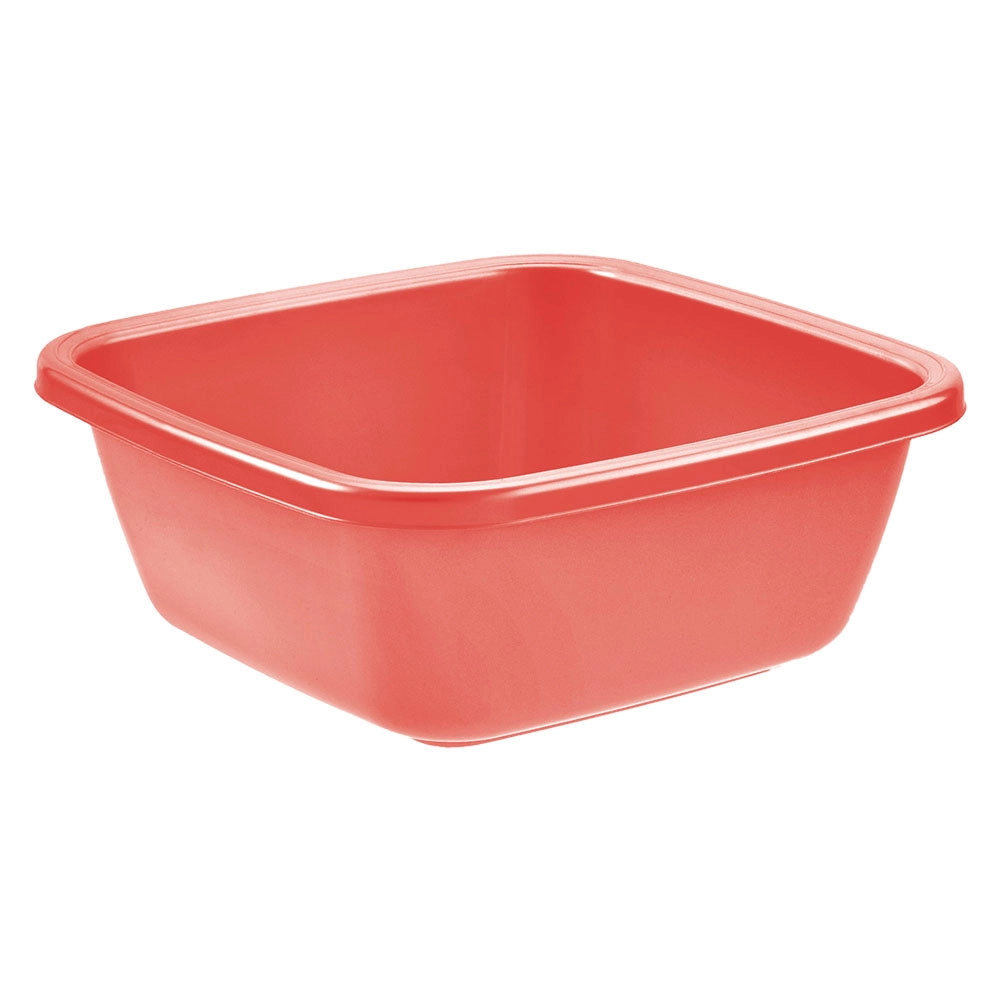 1pz bacinella quadra 34 x 34 h.13,5 cm / 9 lt - azzurro cod:ferx.8410893nlm