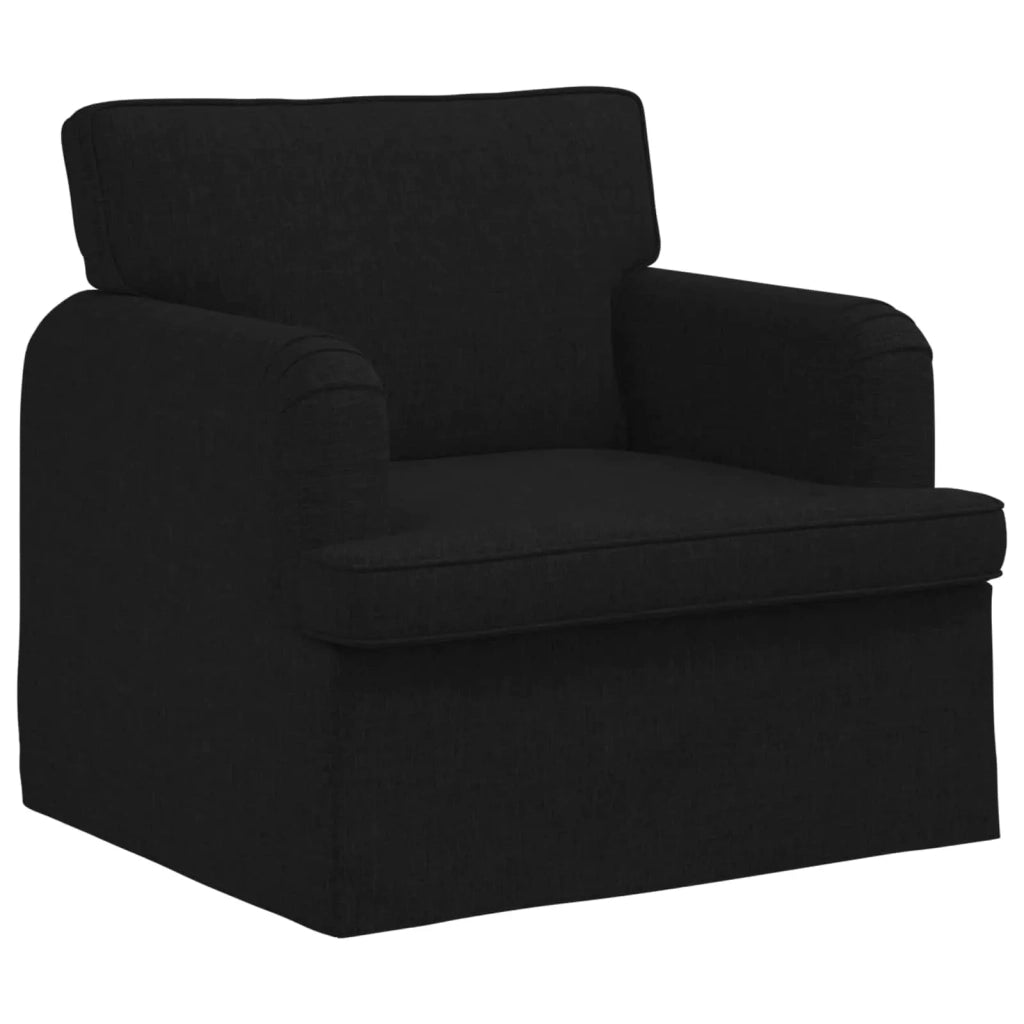 Divano Nero 84 x 80 x 85 cm Tessuto 42024478