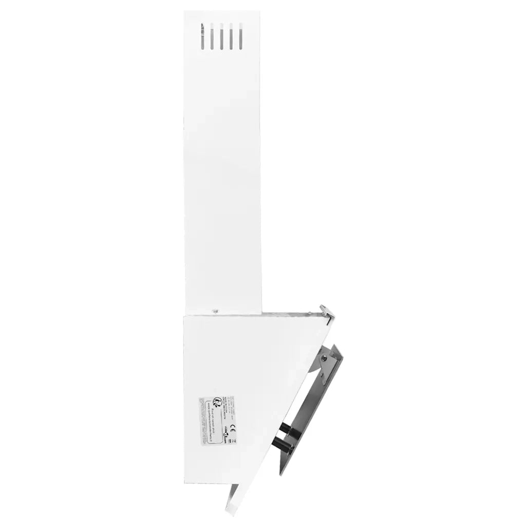 Cappa a Parete 60 cm in Acciaio Inox e Vetro Temperato Bianco CFW6215215
