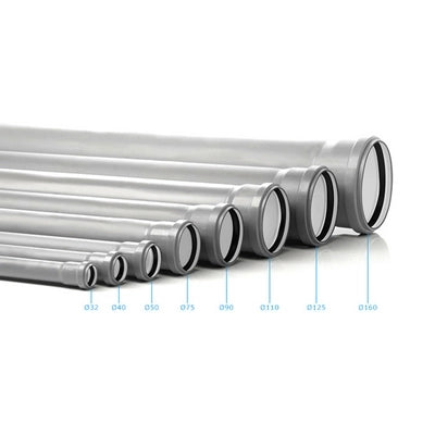 TUBO HTEM 1 BICCHIERE PP3  VALSIR- Diam. 160 lungh. 3000- VALSI- pezzi 1