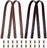 ONF3 - Tas in Faux Pelle con Maniglie - Duraturo e Stile - Sienna e Cocco - Tas con Cinturino Rimpiazzabile - Perfetto per Borse da Spalla - Incluso...