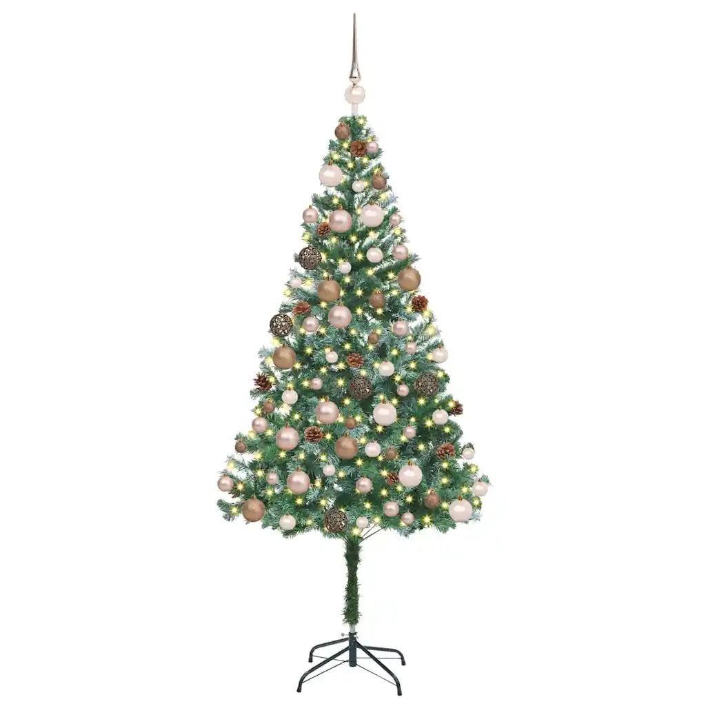 Albero di Natale artificiale Verde 180 cm PVC e Acciaio 3396712