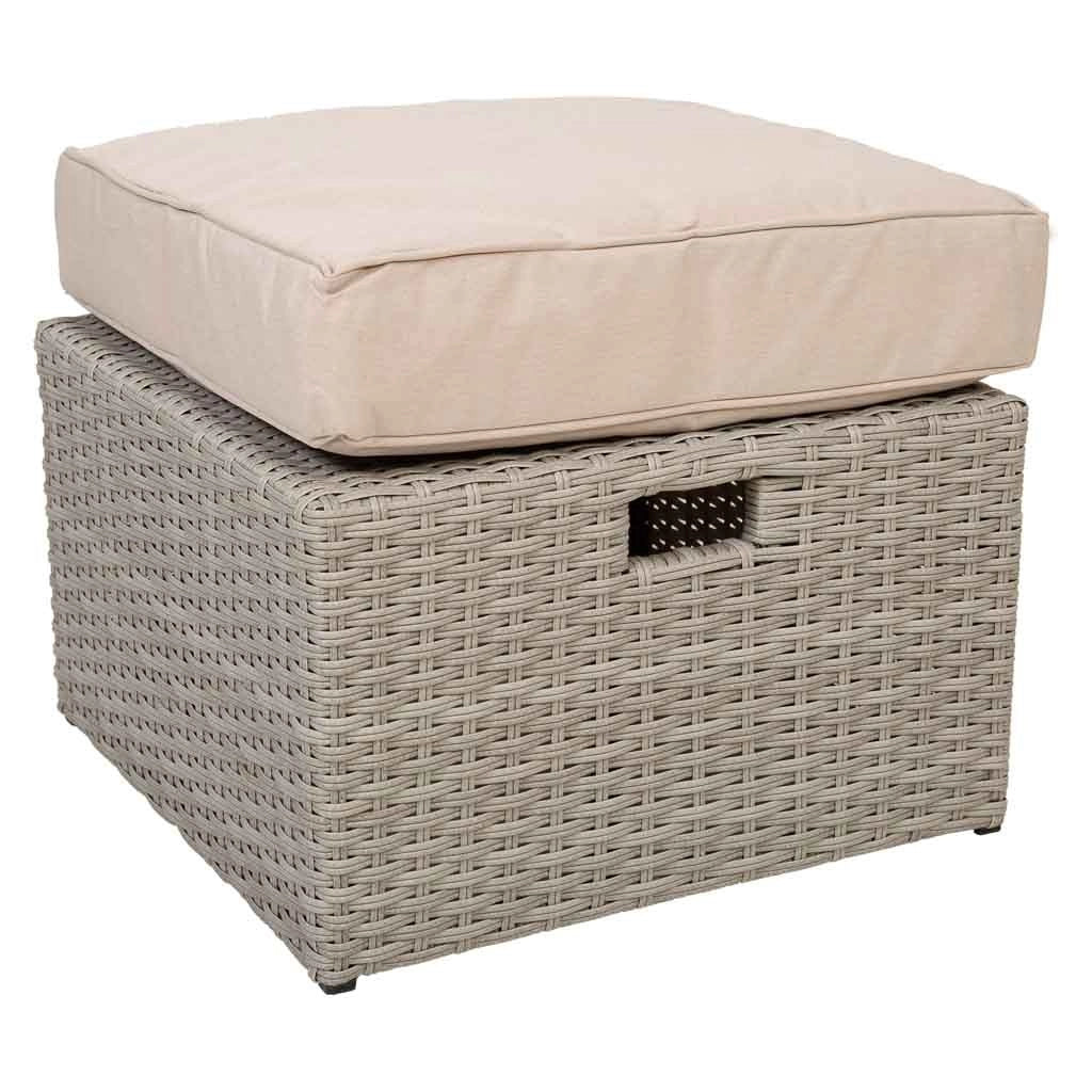 Set tavolo grigio, divano, 2 poltrone e 2 poggiapiedi