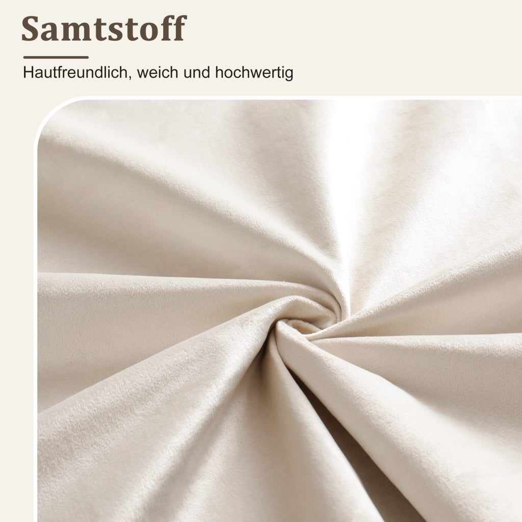 letto imbottito velluto beige 110 x 225 cm