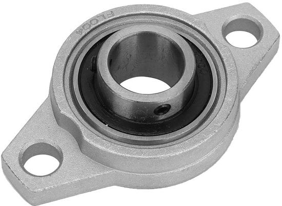 Accessorio per Stampante 3D - Flenslager Autoallineante - Zinklegering - 20mm - Accessorio per Stampante 3D - Installazione Facile - Prestazioni Silenziose - Flenslager