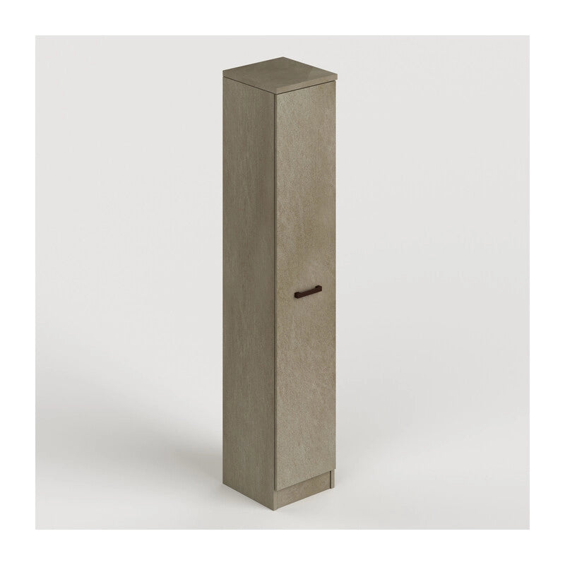 LAUNDRY MOBILE 1A+RIPIANI 36X38X182 CM ARGILLA- 1,0 pz