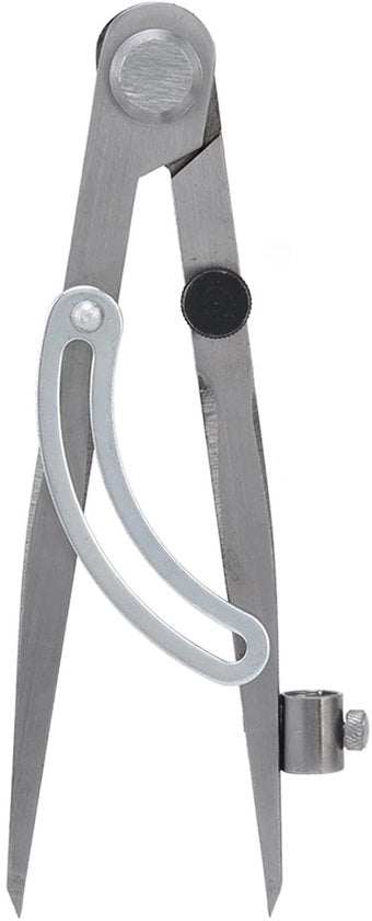 ONF3 - Compasso in Pelle - Grande Matita di Marcatura - Angolo Regolabile - 250 mm - Strumento di Scrittura di Alta Qualità - Adatto per Lavori di Precisione...