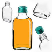 KADAX Flask Bottle 100ml Con Tappo Verde 50pz.