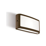 Applique Esterni Interni Alluminio Marrone Led 10 W 700 Lm 3000K Screen