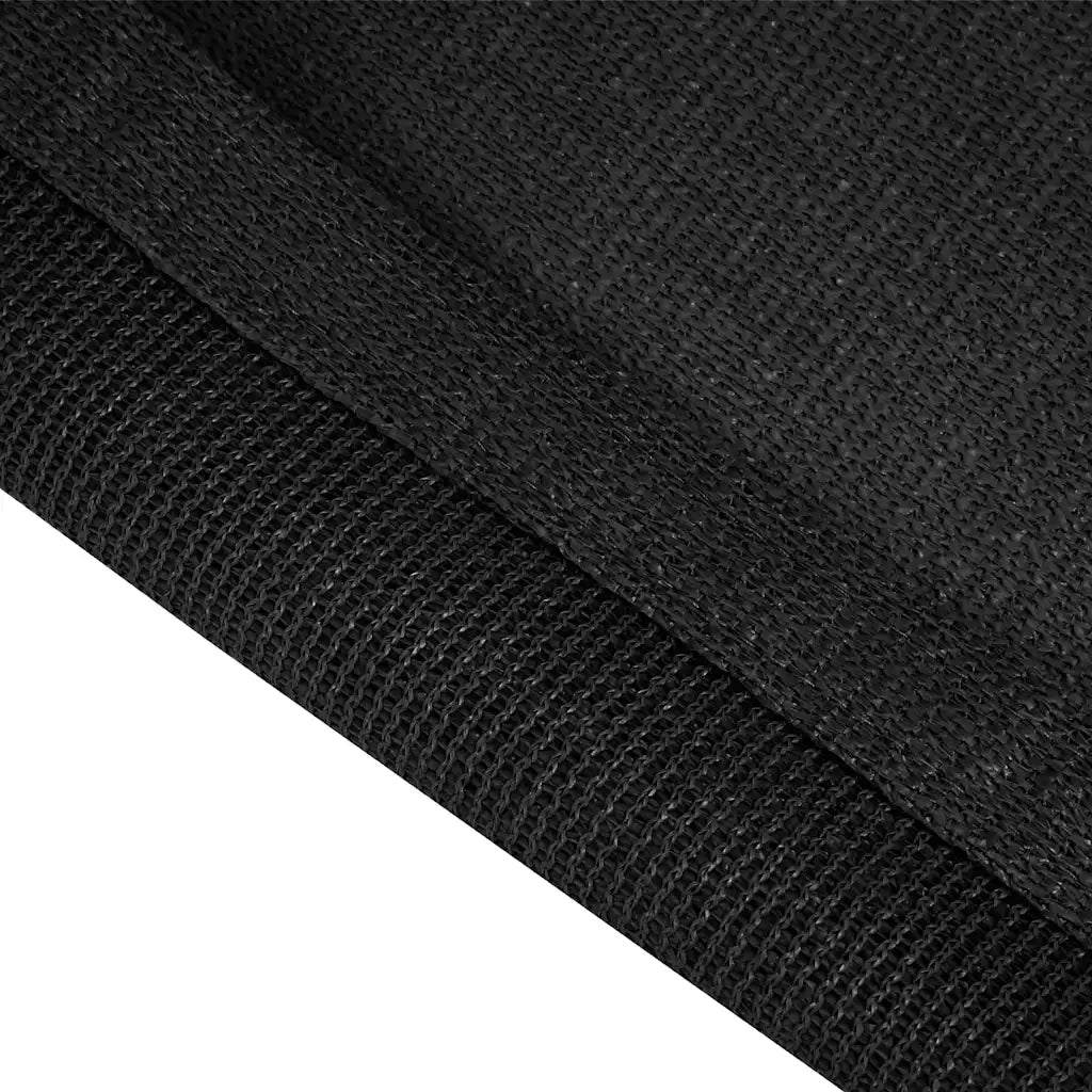 Tappeto da Tenda 400x500 cm Nero 310792