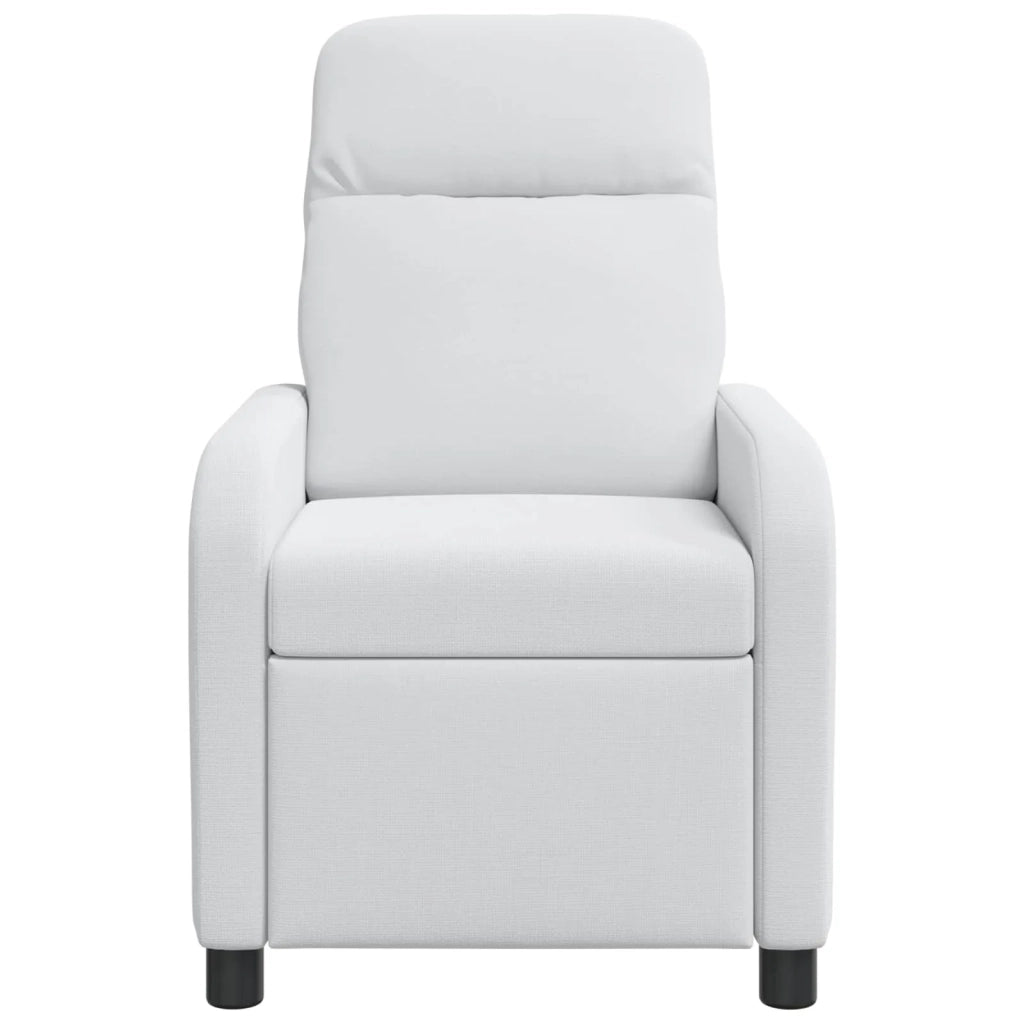 Poltrona Massaggiante Bianco Tessuto 42034948