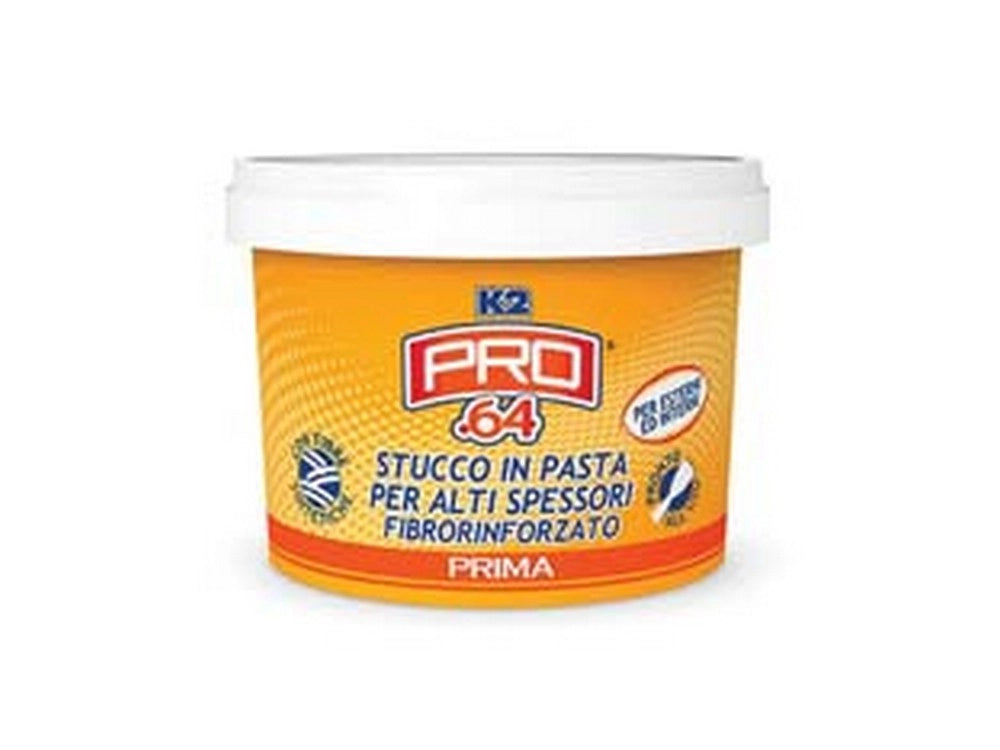 12pz k2 pro.64 stucco in pasta  alti spessori in barattolo - kg.1 cod:ferx.fer315531.stock