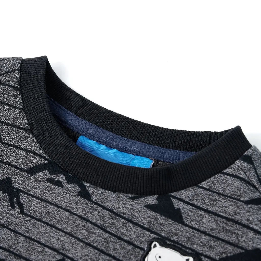 Felpa per Bambini Blu Marino M¨¦lange 104