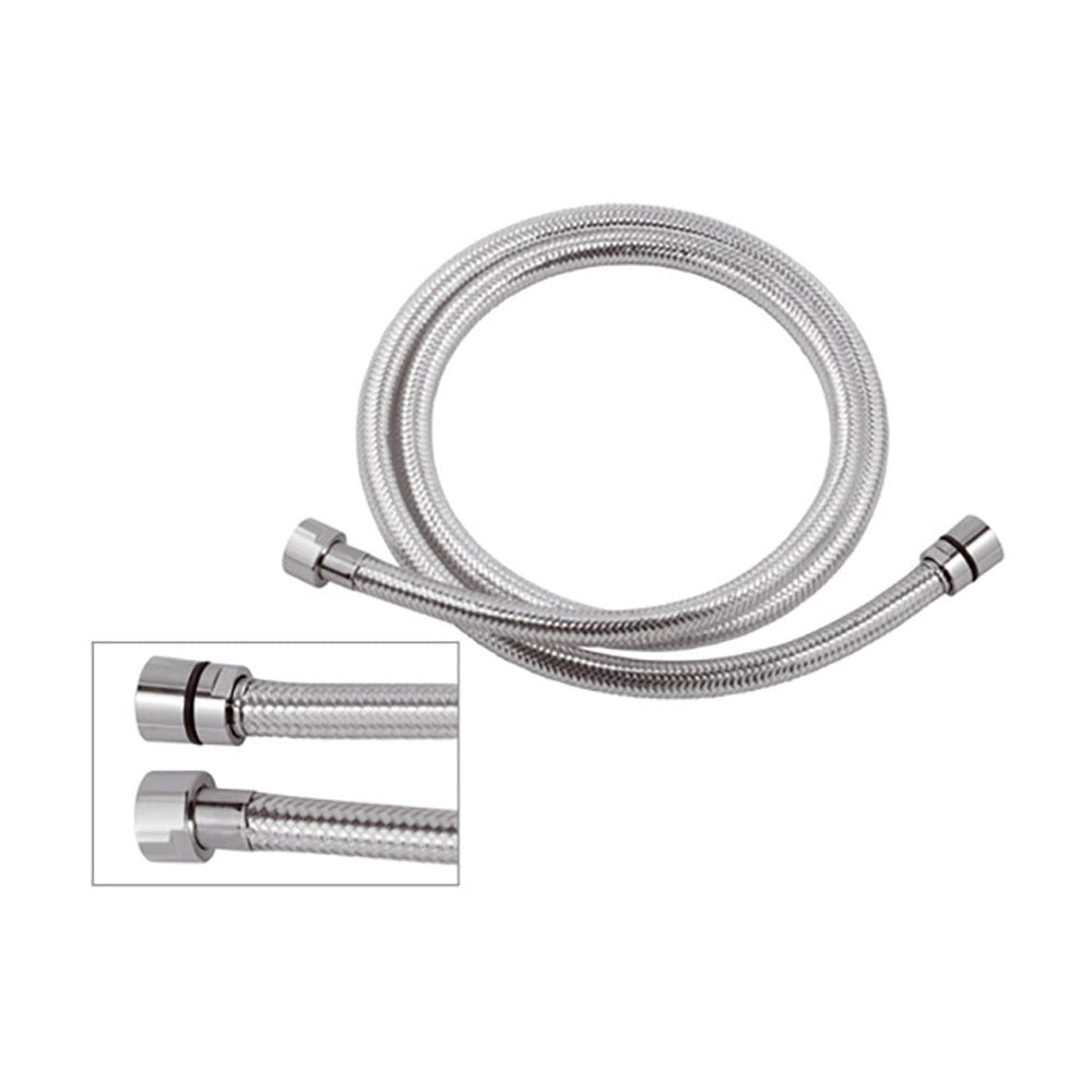 Flessibile doccia in pvc trasparente- attacco conico