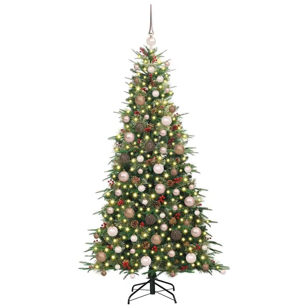 Albero di Natale Artificiale con Rami Pieghevoli 180 cm 3397417