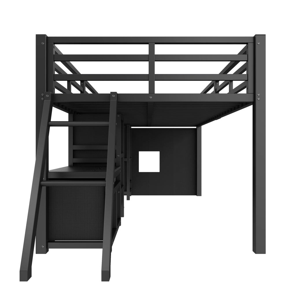 Letto Imbottito 90x200 cm; Nero