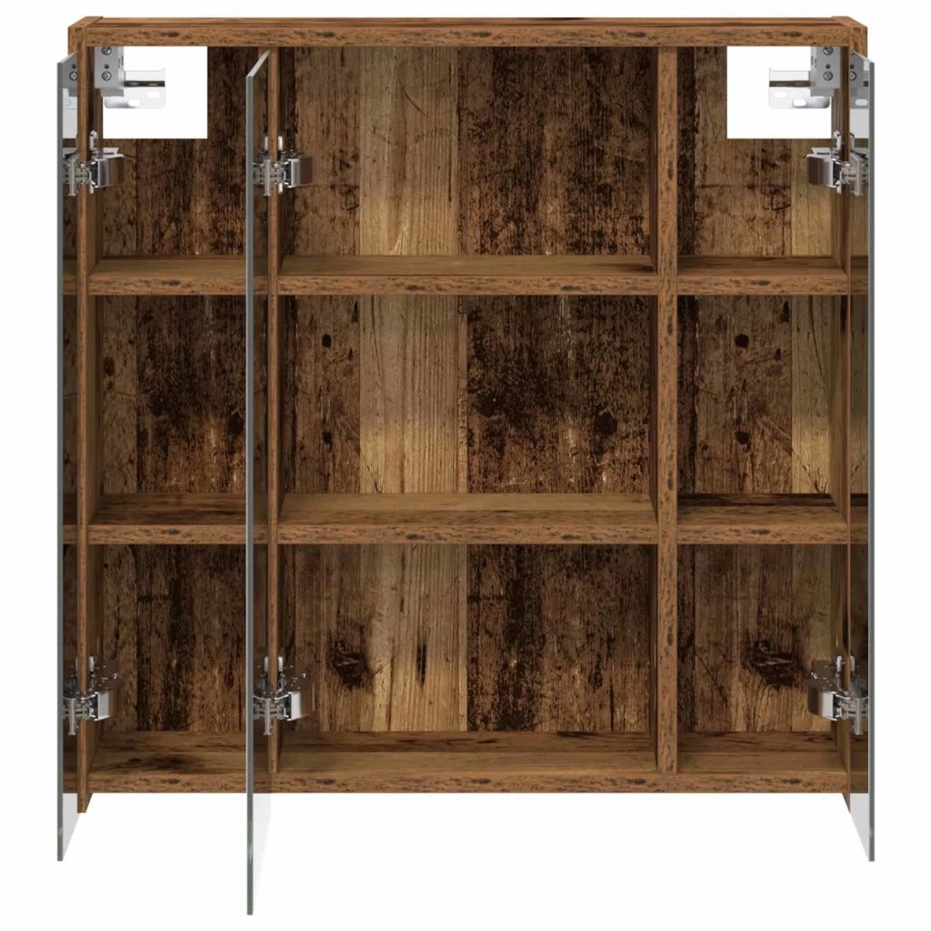 Mobiletto per specchio da bagno Legno vecchio 889157