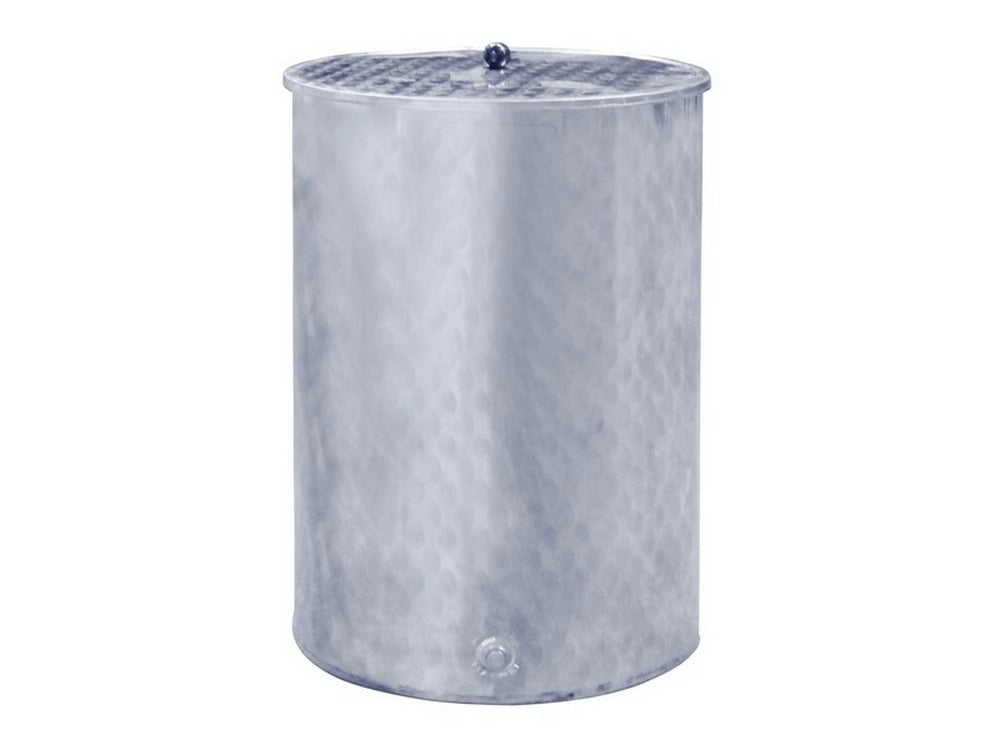 1pz contenitore enologico saldato in inox con coperchio lt.400 cod:ferx.vit38399